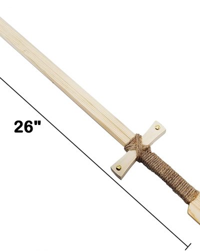wooden sword with size