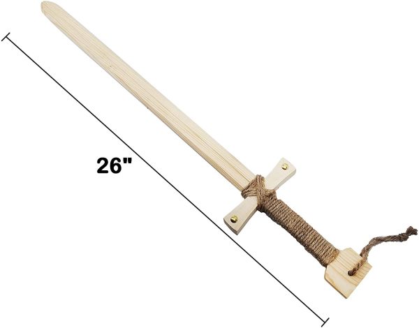 wooden sword with size